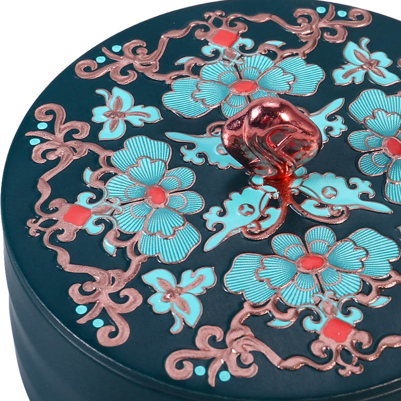Round-Shaped Tin Box OD0919A-01 for Loose Powder Puff01 (1)